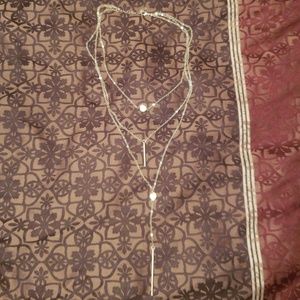 Necklace with three tiers